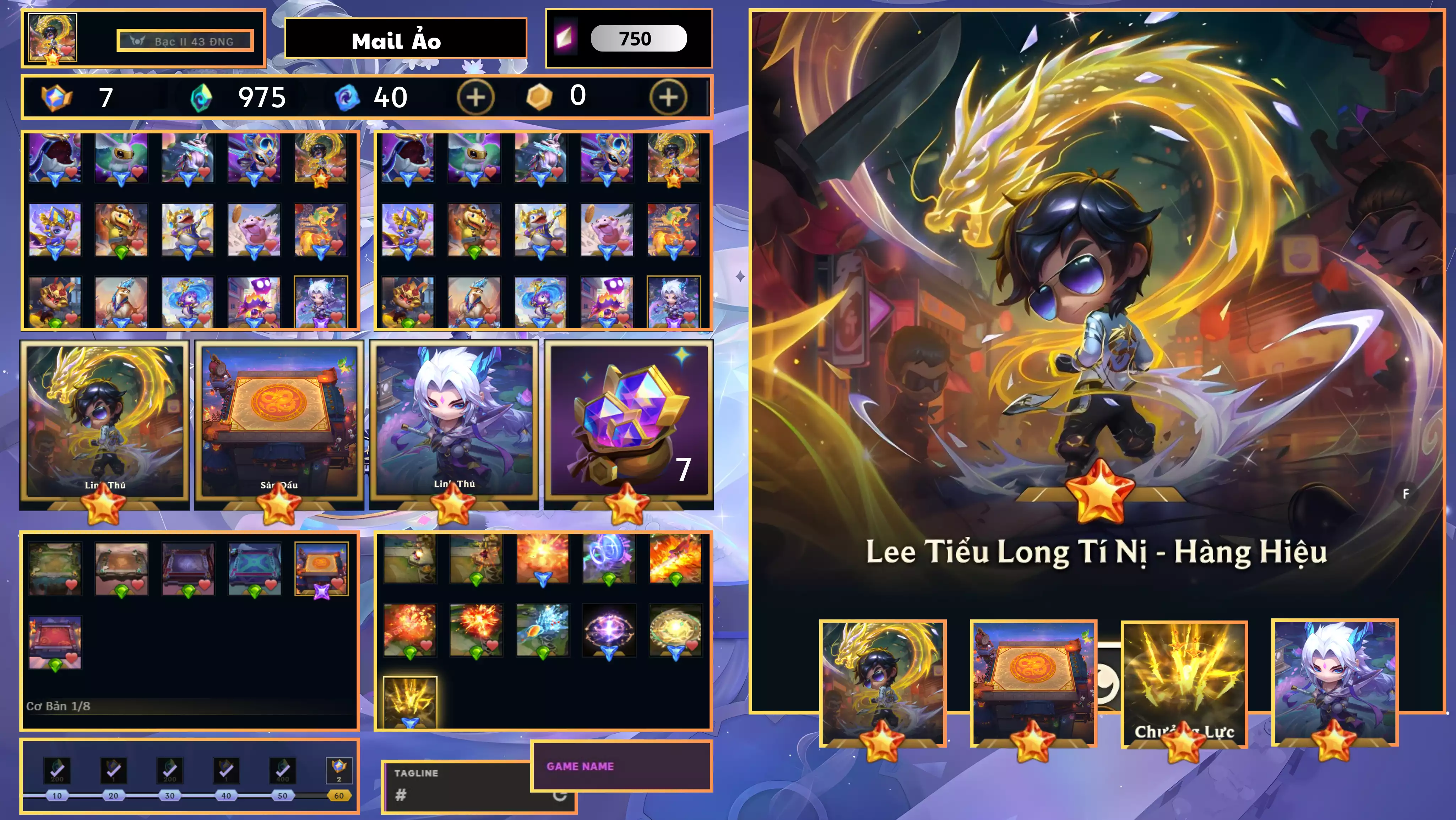 - Lee Tiểu Long Hàng Hiệu  - Sàn Chưởng